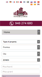 Mobile Screenshot of metroinmobiliaria.es